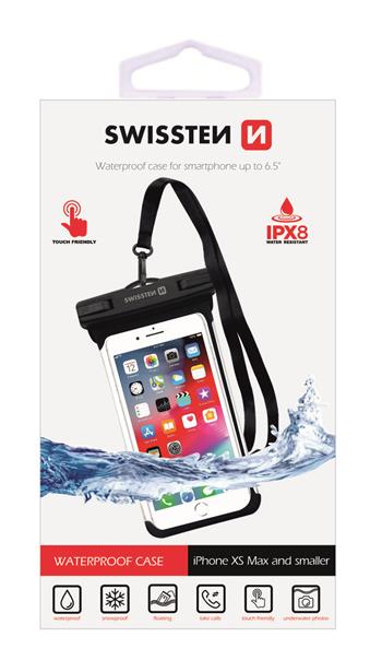 SWISSTEN - WATERPROOF CASE 6.5" (BLACK)