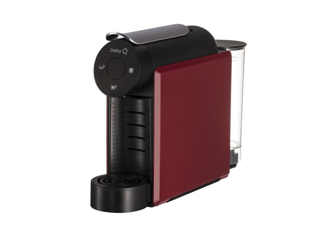 DELTA-Q - MÁQUINA DE CAFÉ CÁPSULAS MINI QOOL VERMELHA
