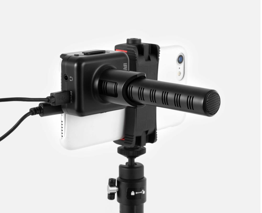IK MULTIMEDIA - MICROFONE IRIG MIC VIDEO BUNDLE