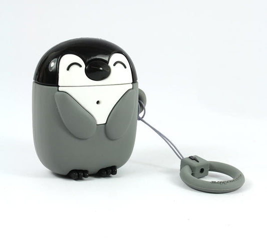MOJIPOWER - BOLSA PARA AIRPODS 1/2 PENGUIN