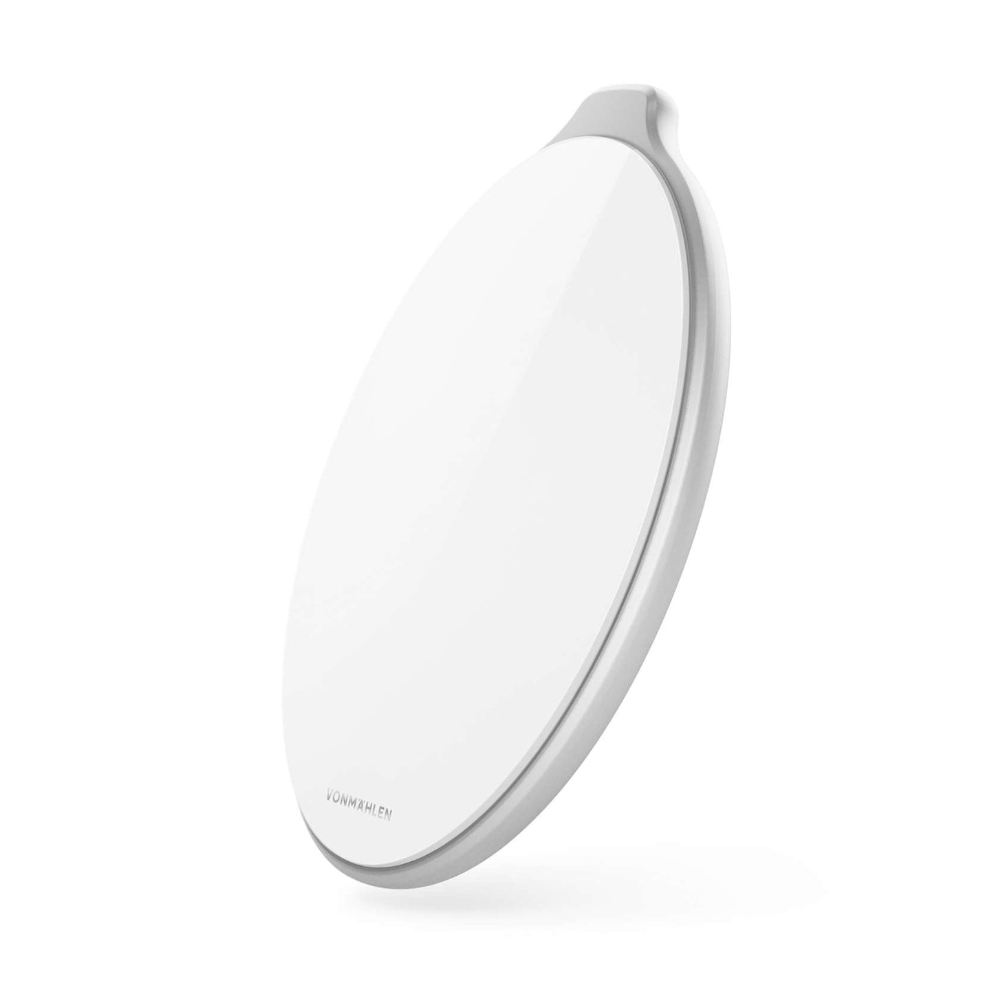 VONMAEHLEN - CARREGADOR QI AURA ACRYLIC GLASS (SILVER)