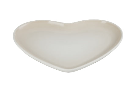LE CREUSET - PRATO CORAÇÃO 23CM MERENGUE 80255237160099