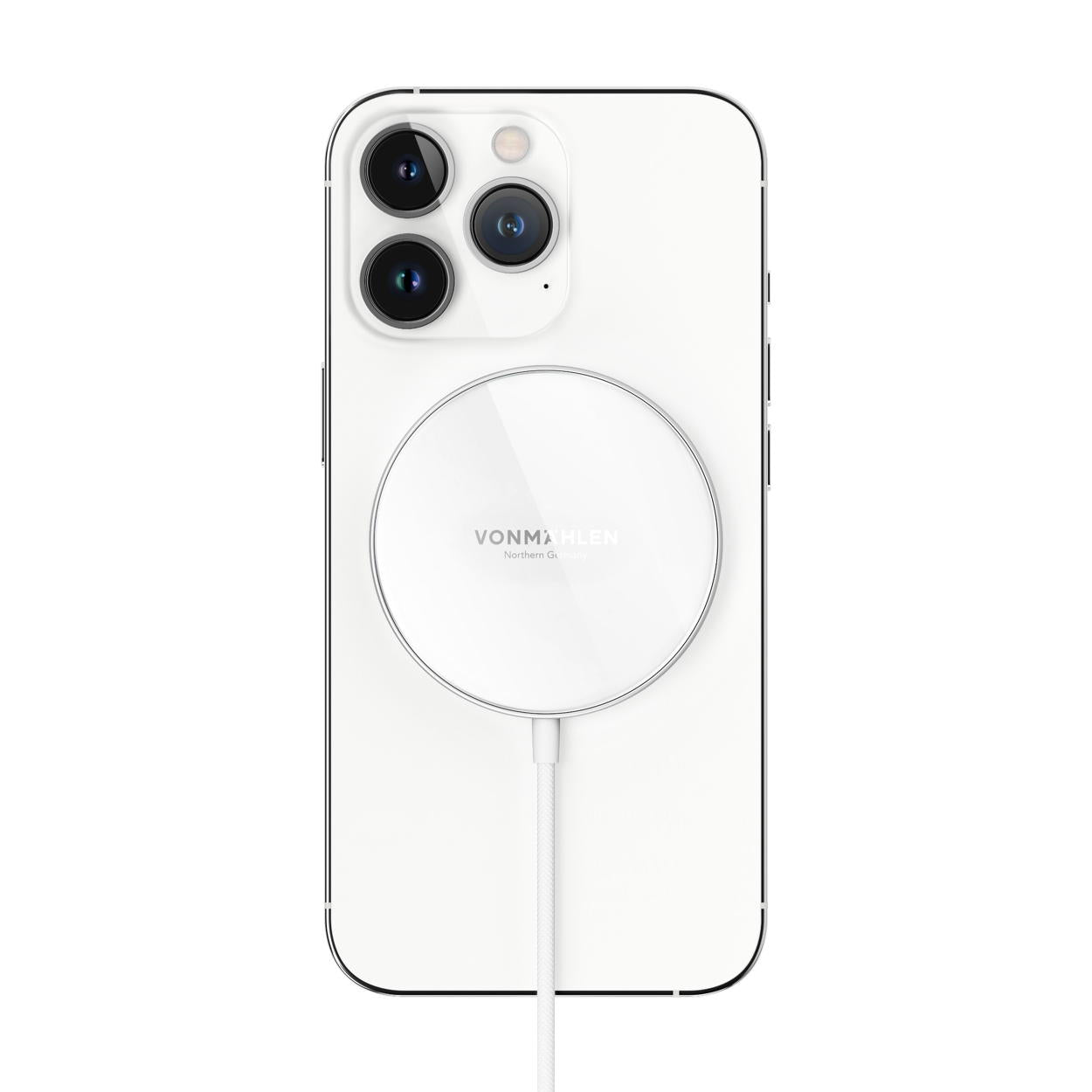 VONMAEHLEN - CABO CARREGAMENTO MAGSAFE AURA MINI (WHITE)