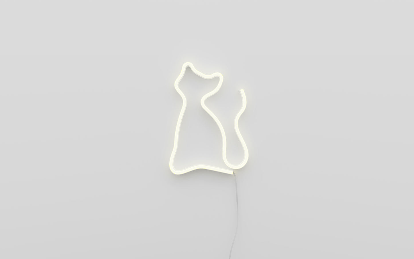 GINGA - NEON LED LAMP CAT
