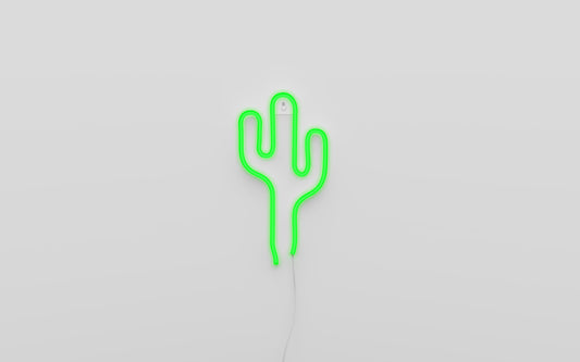 GINGA - NEON LED LAMP CACTUS