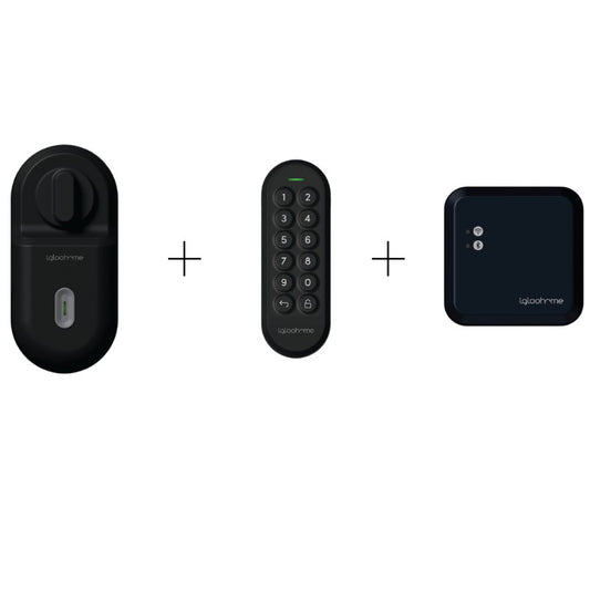 IGLOOHOME - RETROFIT LOCK + KEYPAD + BRIDGE BUNDLE