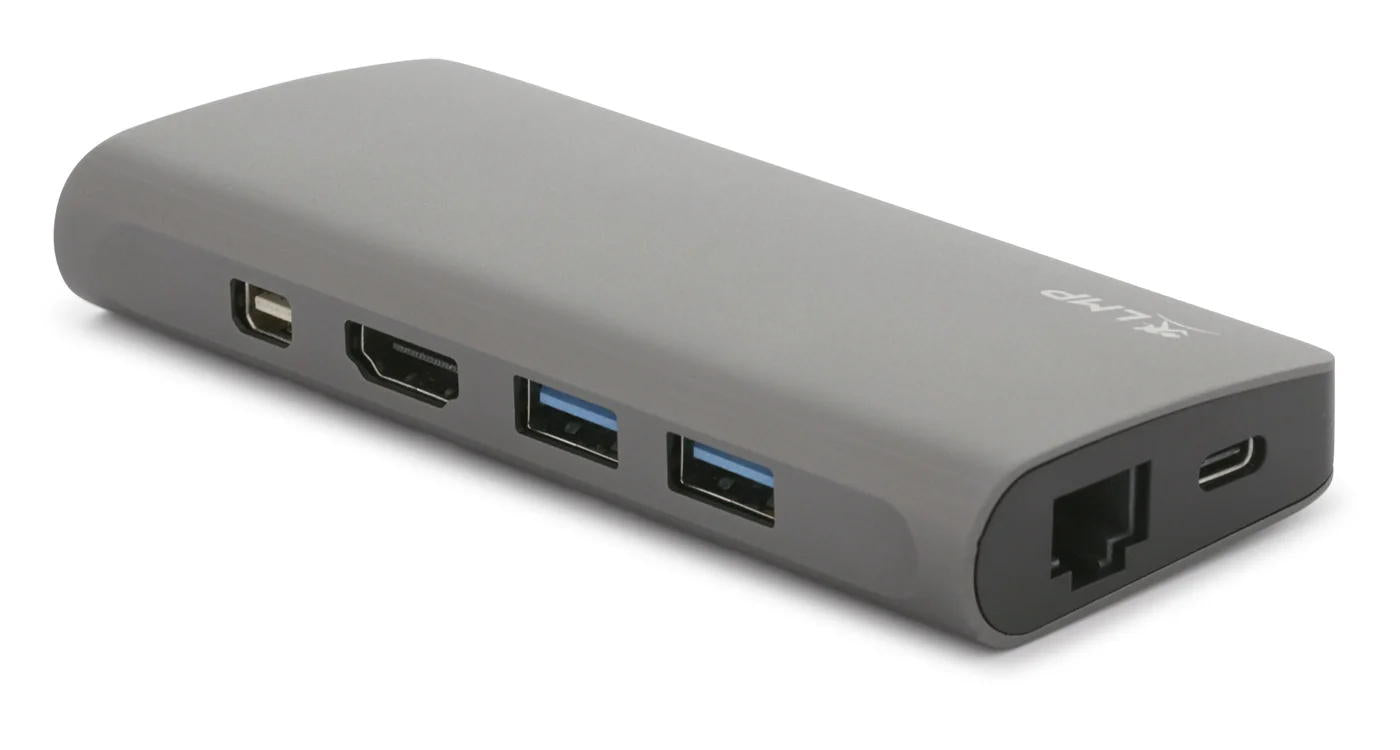 LMP - USB-C TRAVEL DOCK 4K 9PORT (SPACE GREY)