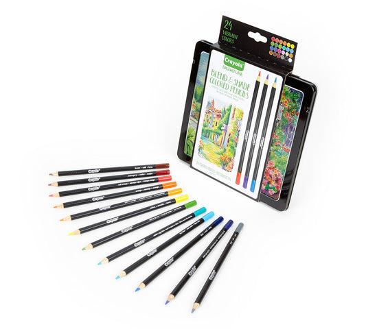 CRAYOLA - SIGNATURE LÁPIS BLEND & SHADE (24X)