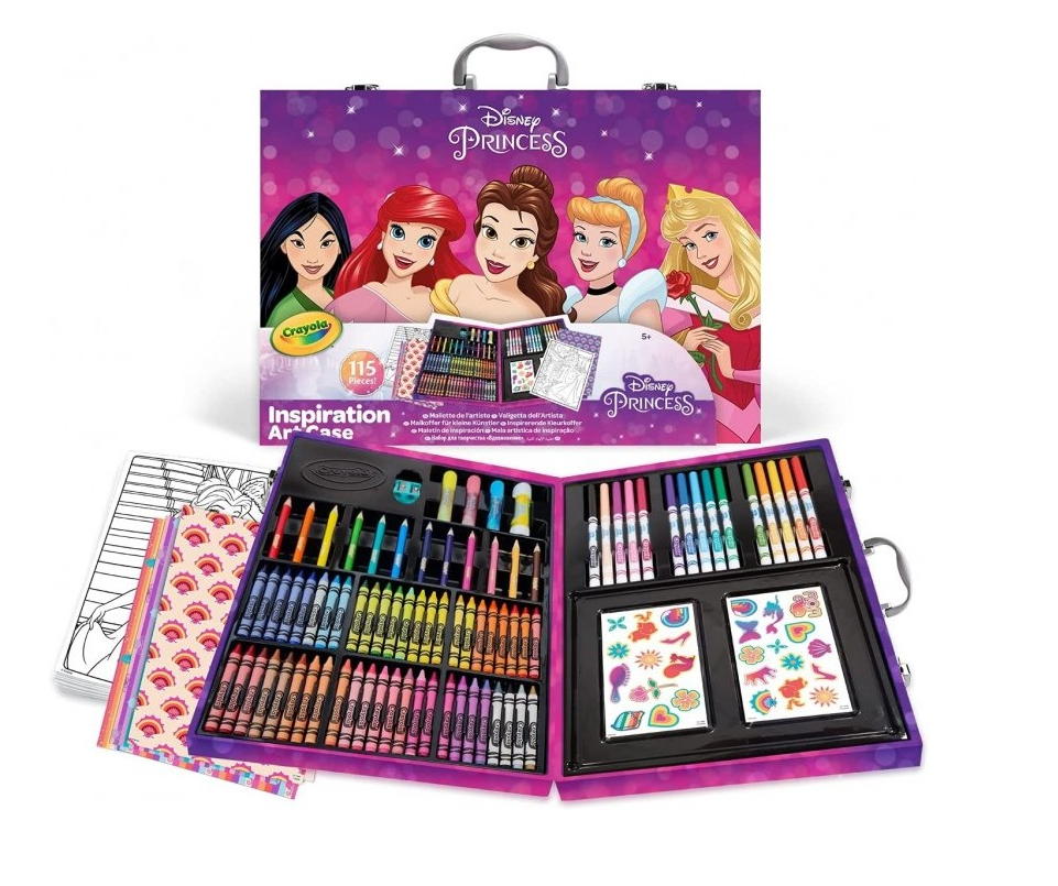 CRAYOLA - MALA INSPIRATION ART CASE (DISNEY PRINCESS)