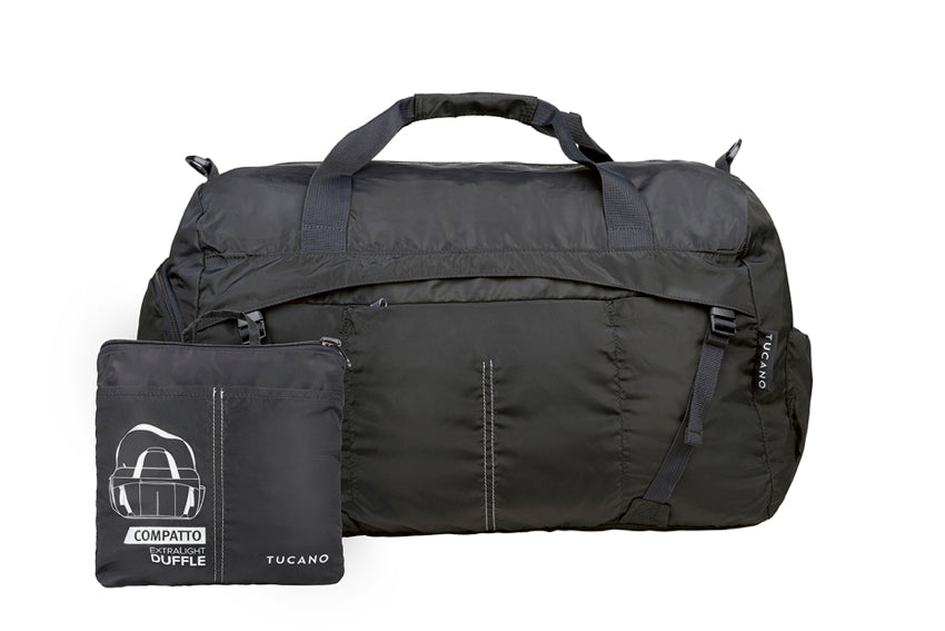 TUCANO - COMPATTO ECO DUFFLE (BLACK)