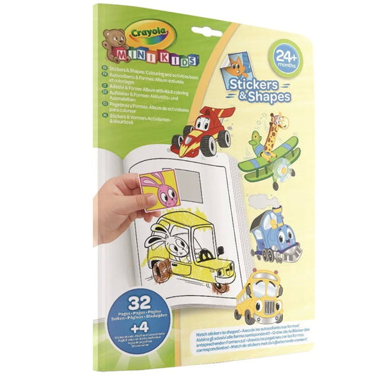 CRAYOLA - MINI KIDS LIVRO DE VEÍCULOS