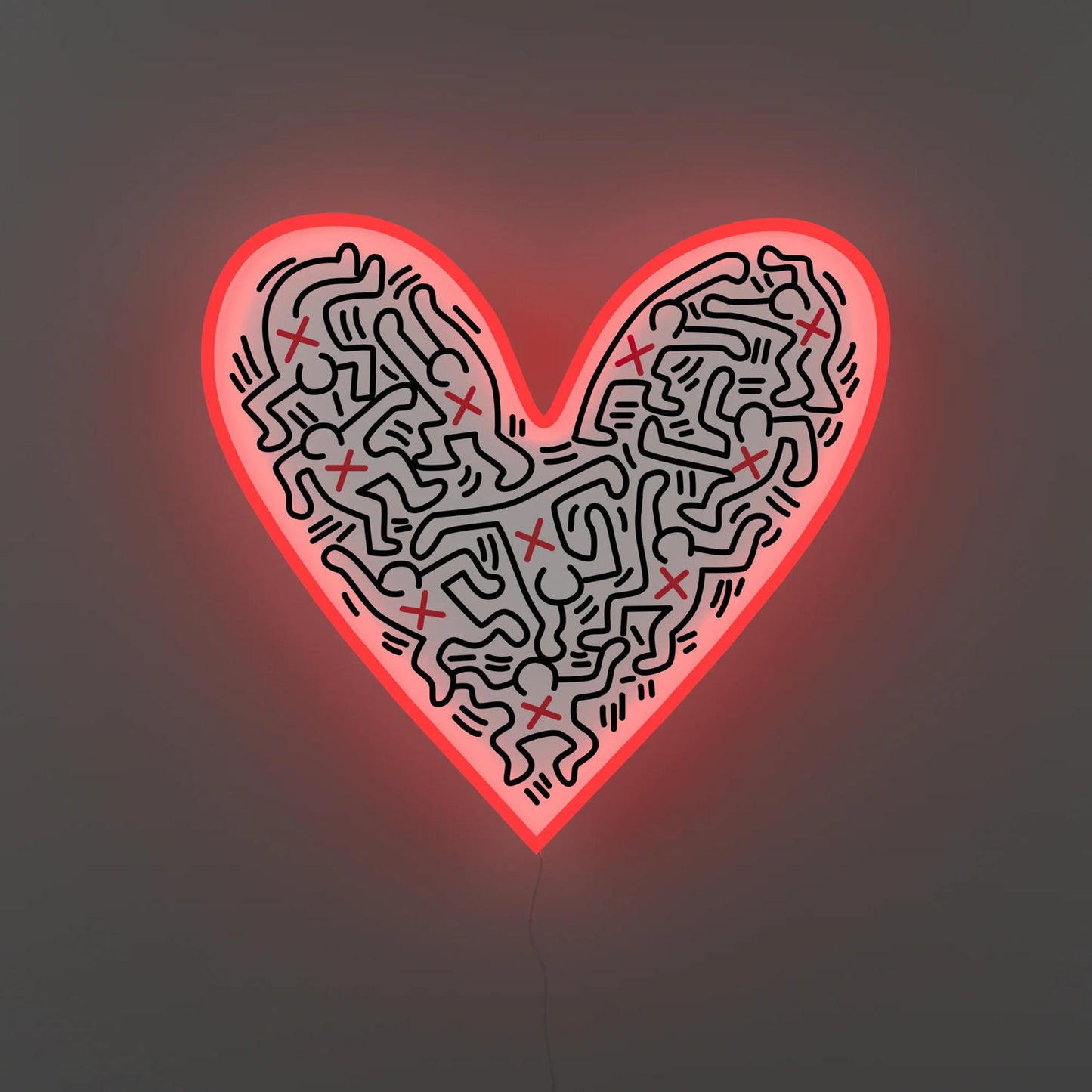 YELLOWPOP - KEITH HARING DANCE LOVE