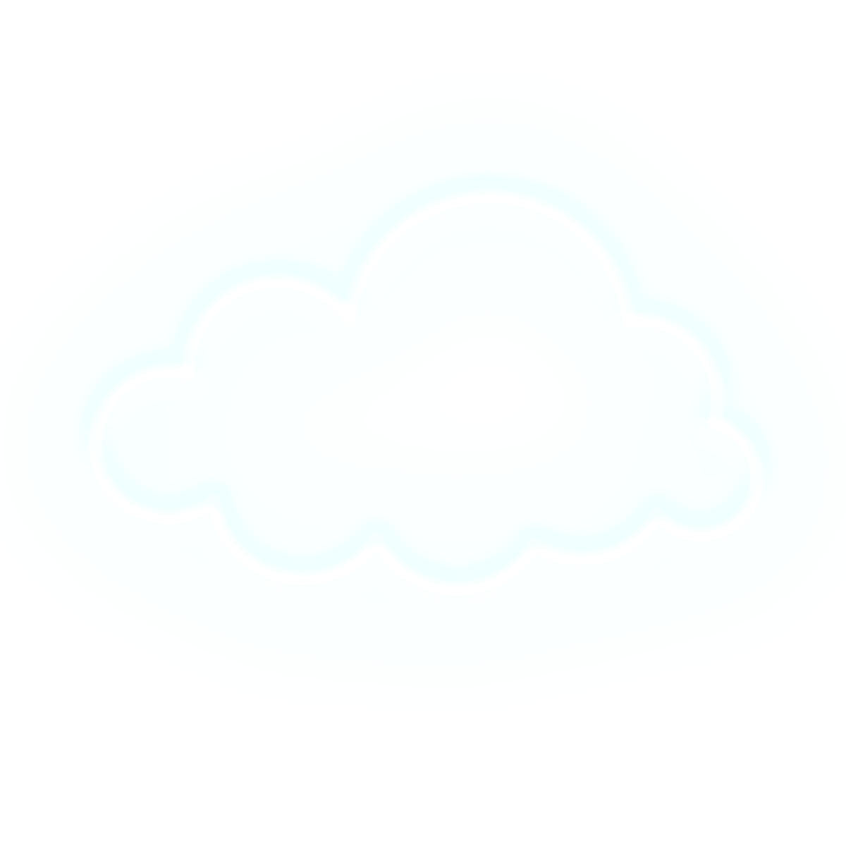 CANDY SHOCK - LED SIGN 40 CLOUD