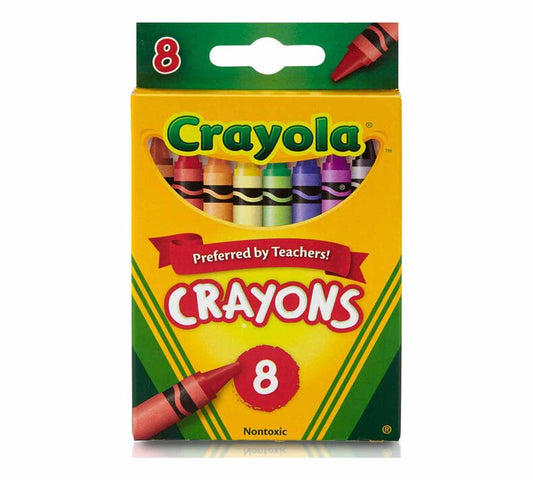 CRAYOLA - CRAYONS LÁPIS DE CERA 8X