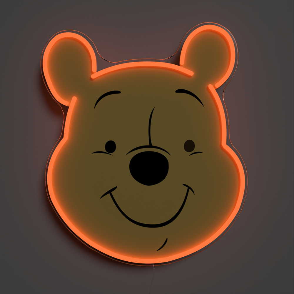 YELLOWPOP - DISNEY PRINTED FACE WINNIE THE POOH