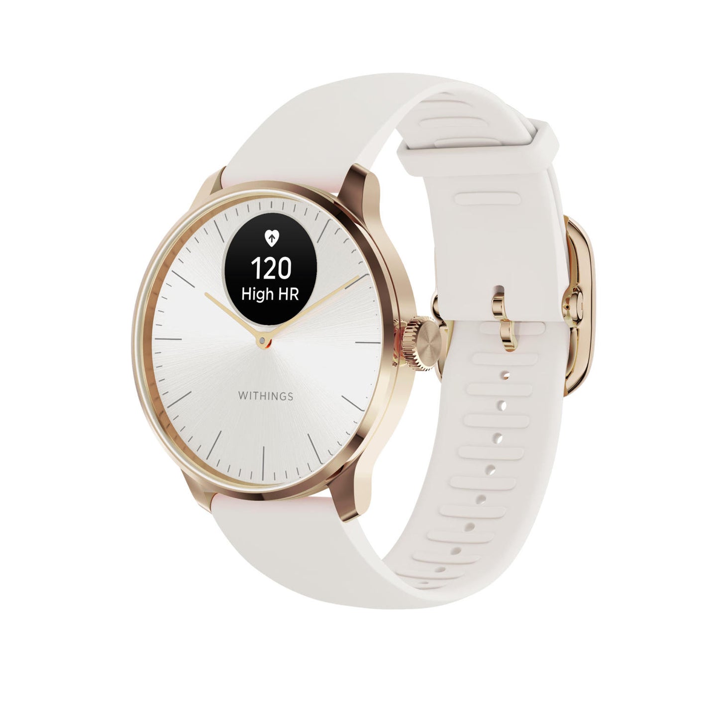WITHINGS - SCANWATCH LIGHT (37MM-WHITE/ROSE GOLD)