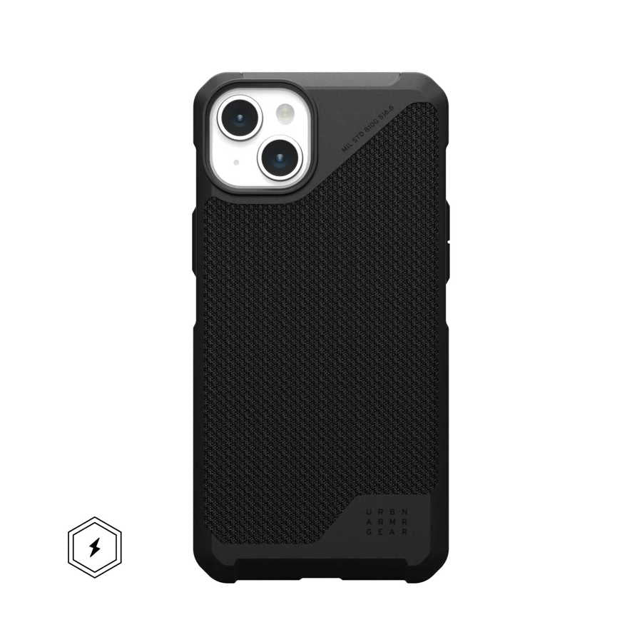 UAG - METROPOLIS LT MAGSAFE IPHONE 15 PLUS (KEVLAR BLACK)