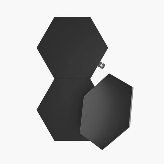 NANOLEAF - SHAPES HEXAGONS EXPANSION PCK BLACK (3 PANELS)