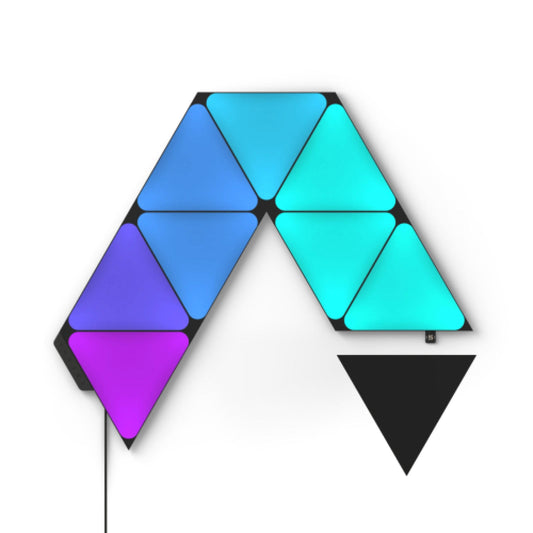 NANOLEAF - SHAPES TRIANGLES KIT BLACK (STARTER+9 PANELS)