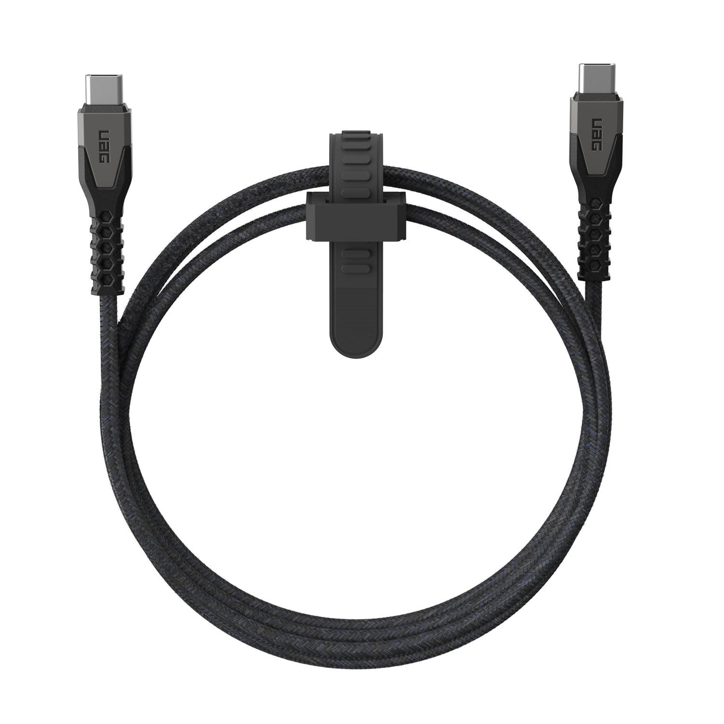 UAG - CABO RUGGED KEVLAR USB-C - USB-C (BLACK/GREY)