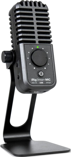 IK MULTIMEDIA - MICROFONE IRIG STREAM MIC USB