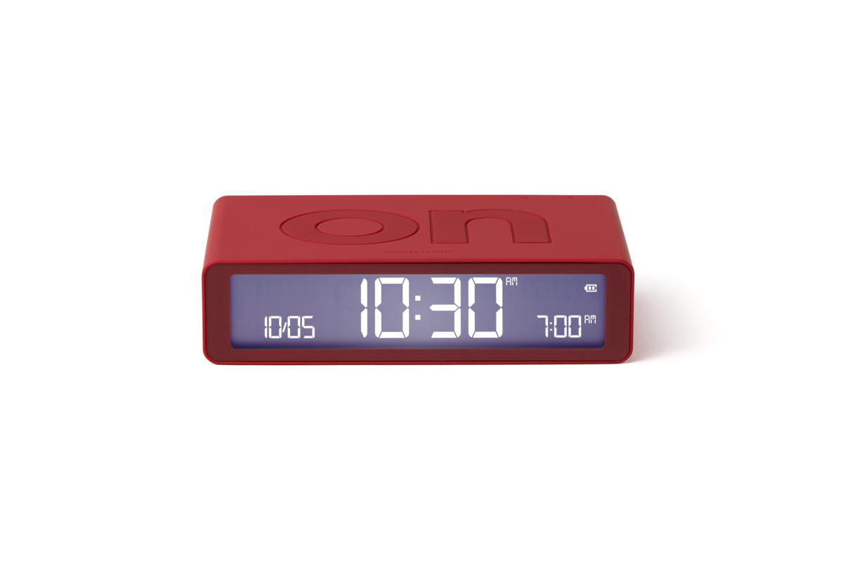 LEXON - DESPERTADOR FLIP CLASSIC (RED)