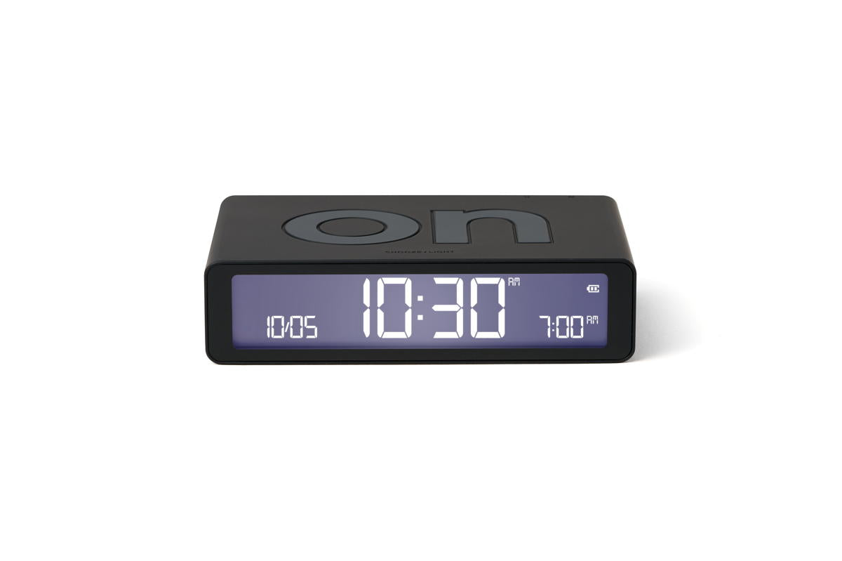 LEXON - DESPERTADOR FLIP CLASSIC (BLACK)