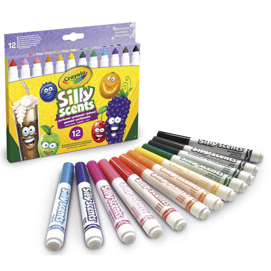 CRAYOLA - SILLYSCENTS 10X MARCADORES PONTA MAXI