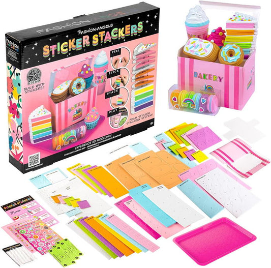 CRAYOLA - STACKERS STICKER 3D SET (PASTELARIA)