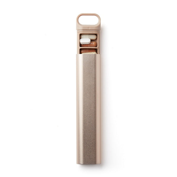 LEXON - CAIXA COMPRIMIDOS NOMADAY PILLBOX (SOFT GOLD)