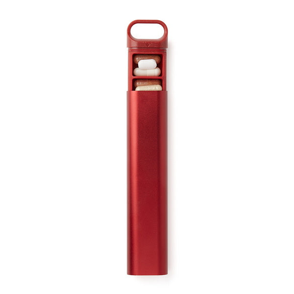 LEXON - CAIXA COMPRIMIDOS NOMADAY PILLBOX (DARK RED)