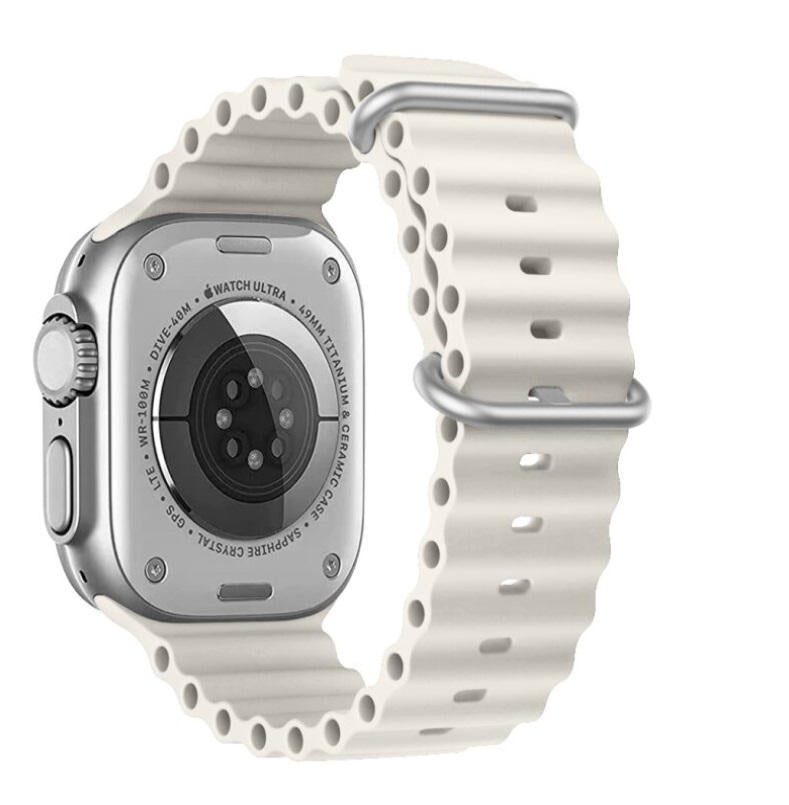 SWISSTEN - WAVE BAND FOR APPLE WATCH 42-49MM (ST. GREY)