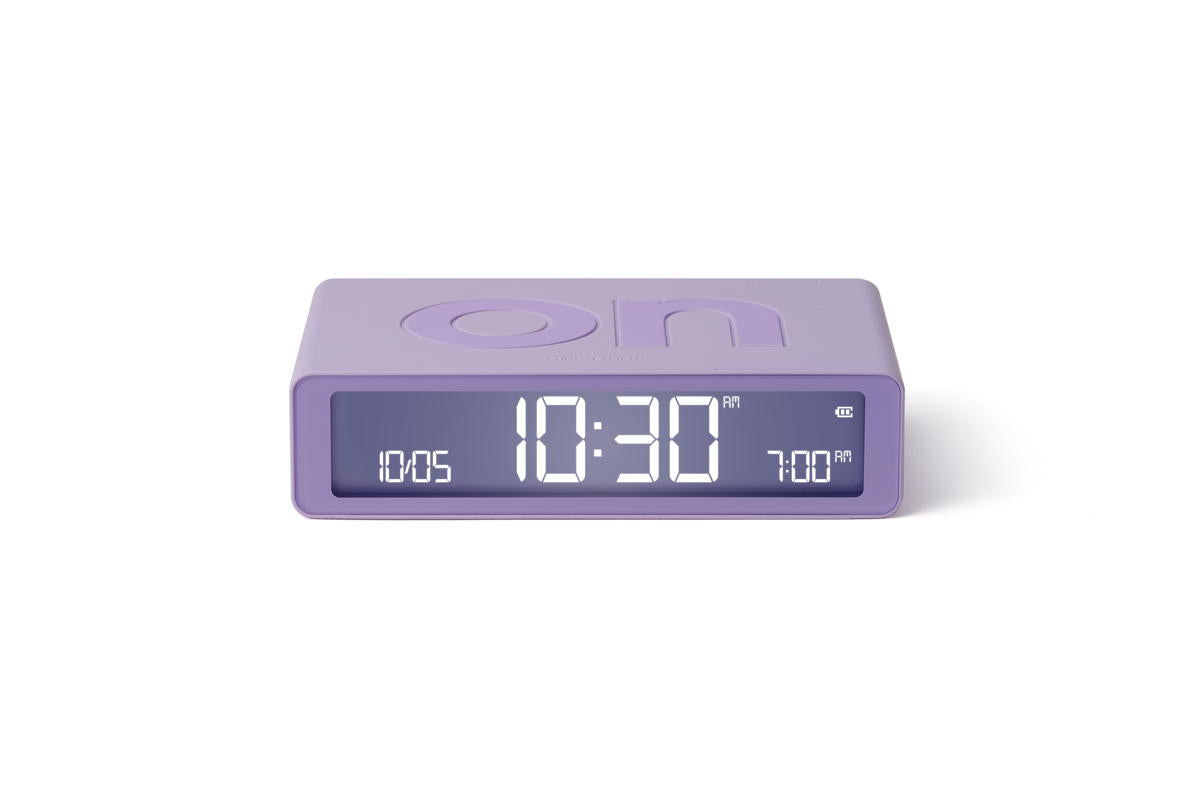 LEXON - DESPERTADOR FLIP CLASSIC (PURPLE)