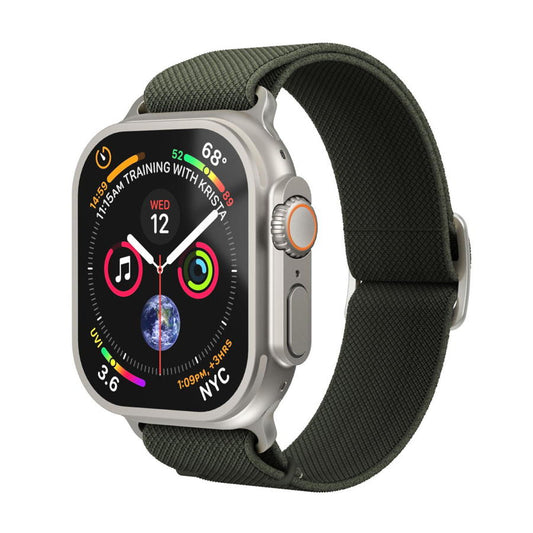 VONMAEHLEN - CLASSIC NYLON APPLE WATCH 44-49MM (OLIVE)