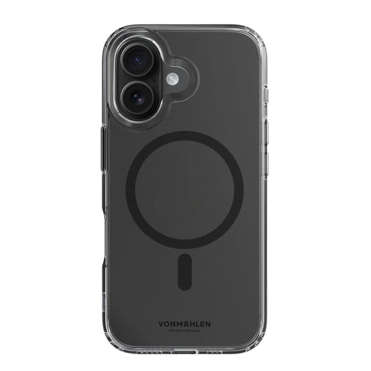 VONMAEHLEN - MAGSAFE TRANSPARENT IPHONE 16 PLUS (BLACK)