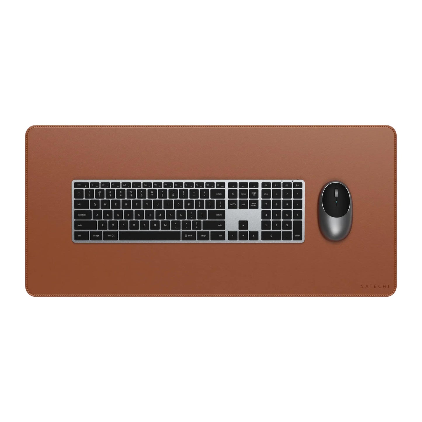 SATECHI - PREMIUM DESK MAT (BROWN)