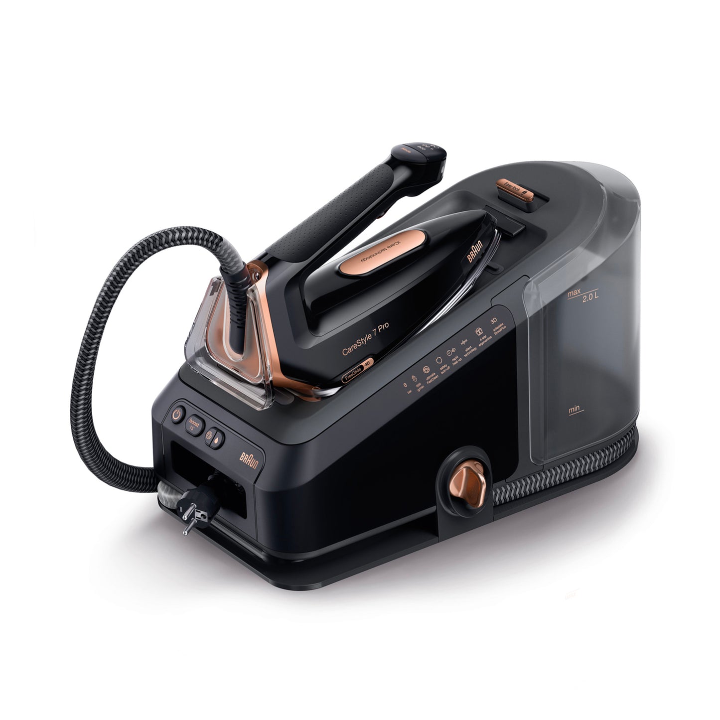 BRAUN - FERRO C/ CALDEIRA IS7286BK