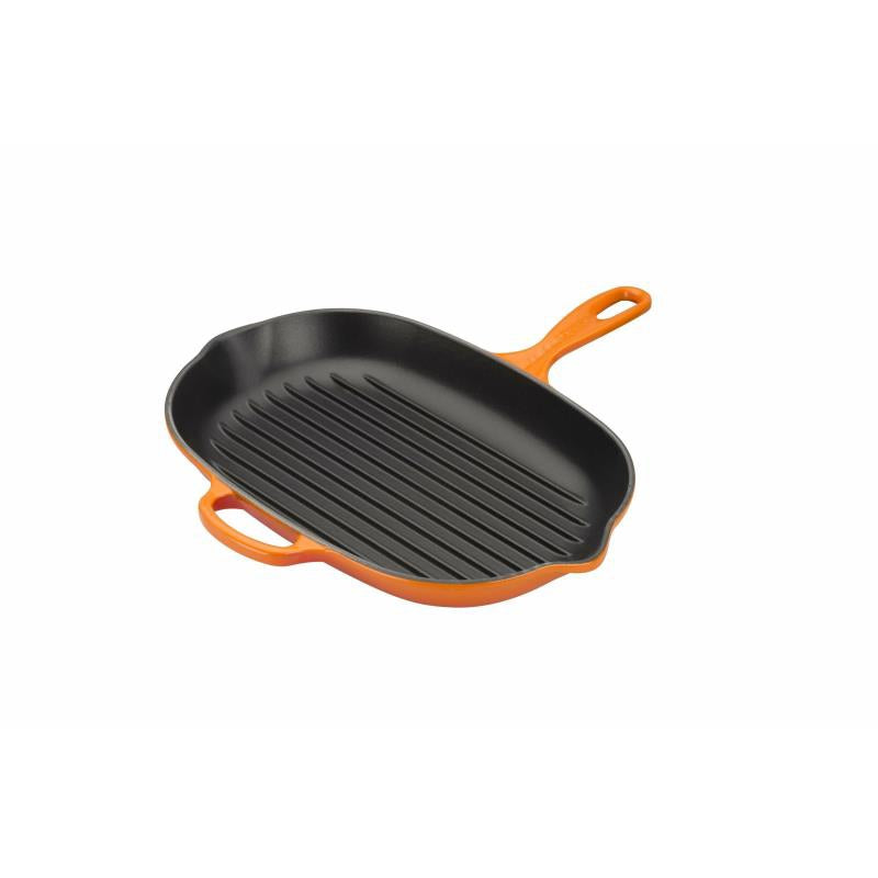LE CREUSET - SKILLET SIGNATURE OVAL GRILL VULCANICO 32 20194320900422
