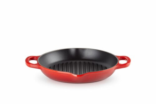 LE CREUSET - PARRILLA SIGNATURE GRILL REDONDA CEREJA 25 20208250600422