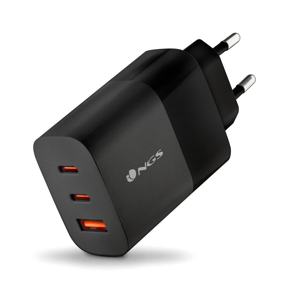 NGS - CARREGADOR DE PAREDE 65W 3 PORTAS BUD65W