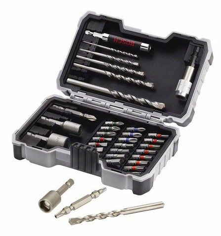 BOSCH - PONTAS E BROCAS BETãO 35UDS 2607017326