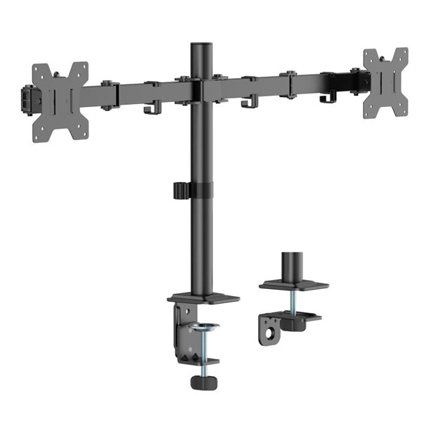 EQUIP ERGO SUPORTE SECRETARIA 17" 32" DUAL MONITOR DESK MOUNT 650176