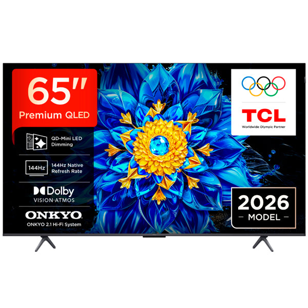 TCL QD-MINILED TV 65" 4K UHD 144MZ GOOGLE TV 65P8L