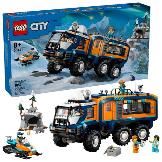 LEGO CAMIÃO E LABORATÓRIO DE EXPLORAÇÃO CIENTÃFICA DO ÁRTICO 60471