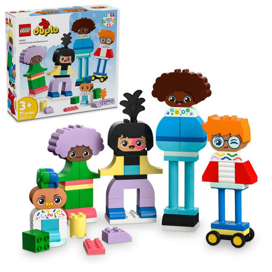 LEGO 10423 PESSOAS CONSTRUÍVEIS COM GRANDES EMOÇÕES