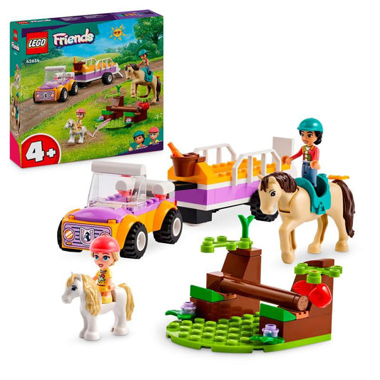 LEGO 42634 TRAILER DE CAVALO E PÓNEI