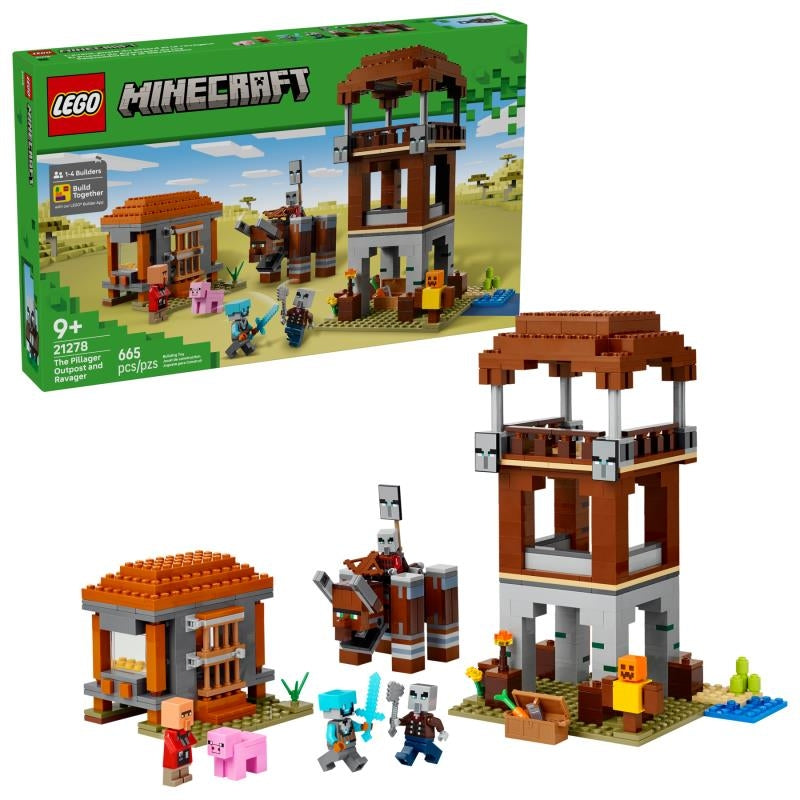 LEGO O POSTO AVANÇADO DO SAQUEADOR E DEVASTADOR 21278