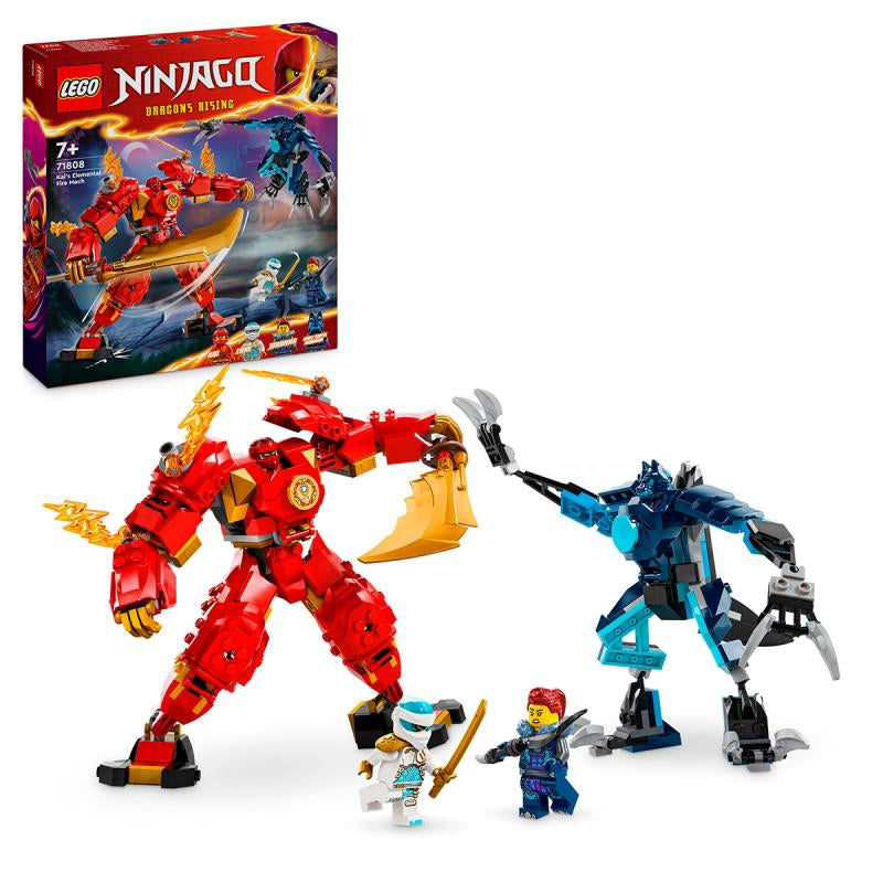 LEGO 71808 ROBÔ ELEMENTAL DO FOGO DO KAI