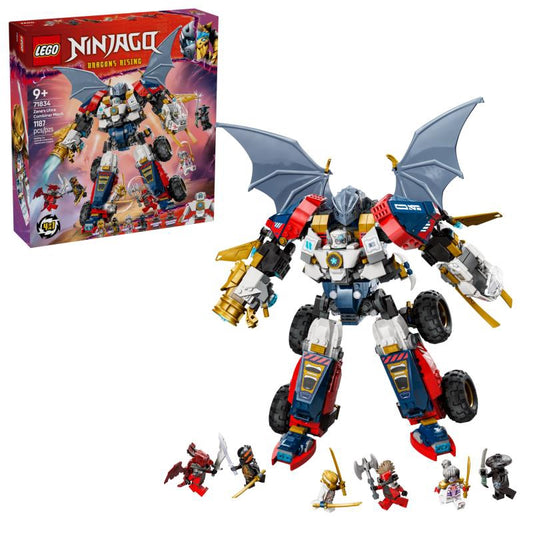 LEGO ROBÔ ULTRA COMBINADOR DO ZANE 71834