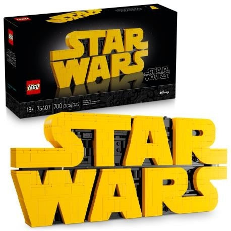 LEGO 75407 LOGÓTIPO STAR WARS CONSTRUÍDO COM PEÕES